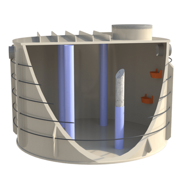 jimka_kruhova_k_obetonovani-odtok.řez Nádrž proti spodní vodě