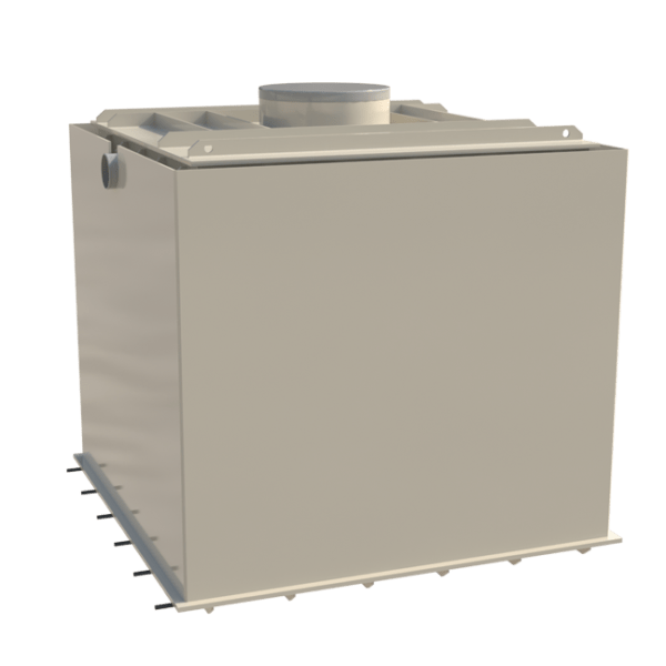 septik-dvouplášť Dvouplášťový septik do spodní vody