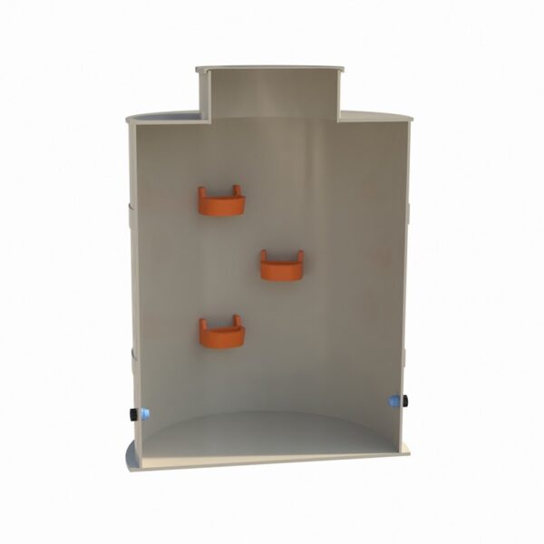 Samonosná vodoměrná šachta Samonosná vodoměrná šachta