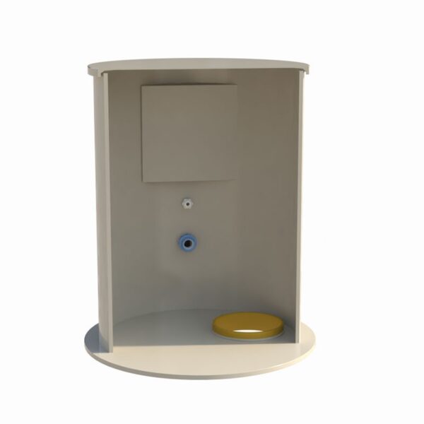 Samonosná šachta na vrtanou studnu Samonosná šachta na vrtanou studnu