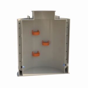 Dvouplášťová vodoměrná šachta