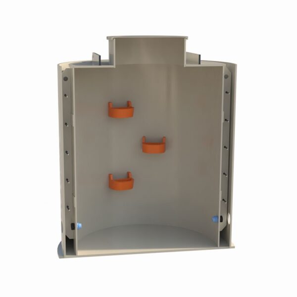 Dvouplášťová vodoměrná šachta