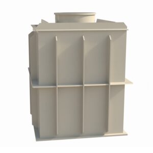 Samonosná šachta na vrtanou studnu