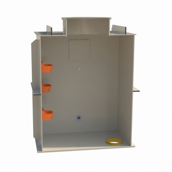 Samonosná šachta na vrtanou studnu Samonosná šachta na vrtanou studnu