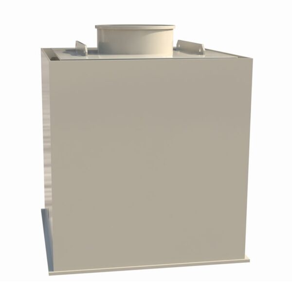 Dvouplášťová vodoměrná šachta