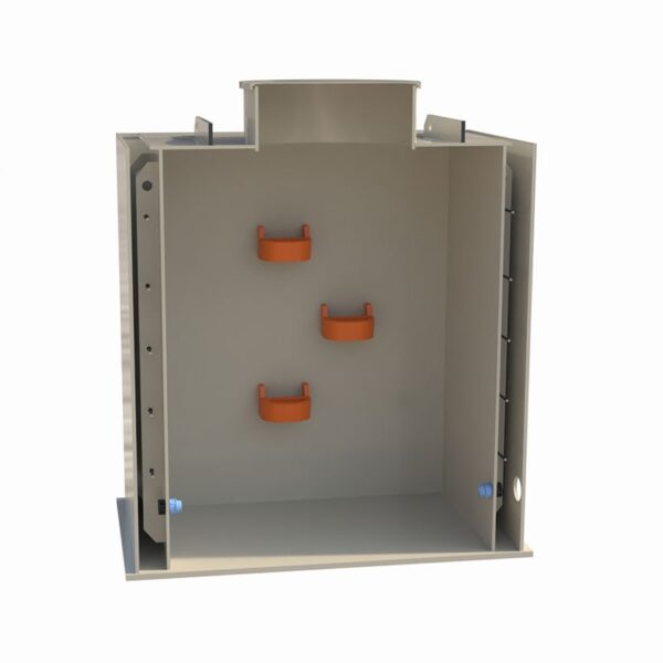 Dvouplášťová vodoměrná šachta