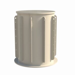 Kruhová šachta na vrtanou studnu k obetonování